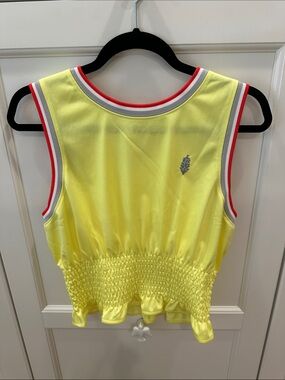 NWOT FP Movement by Free People Smocked Waist Tank Top Medium